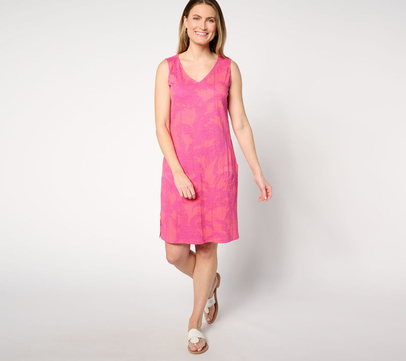 Belle by Kim Gravel Packabelle Paradise Palm Dress — View 7