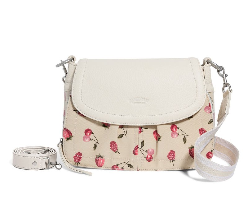 American Leather Co. Leather Crossbody with Two Straps — View 45