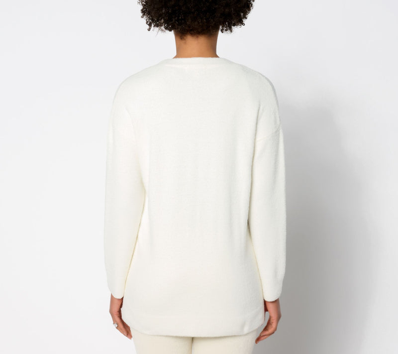 Barefoot Dreams CozyChic Lite Ribbed Pocket Cardigan — View 6