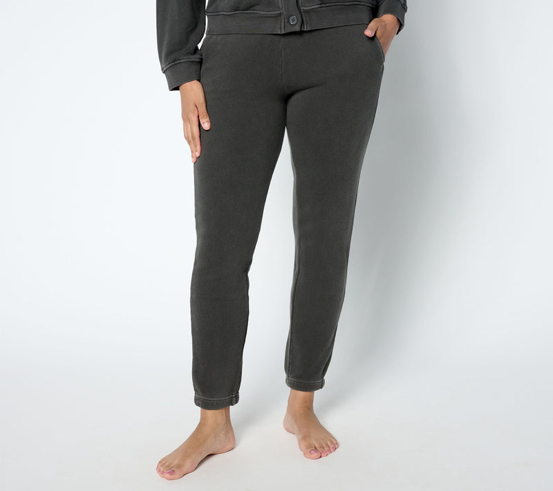 Barefoot Dreams Malibu Collection Vintage Terry Cotton Jogger — View 9