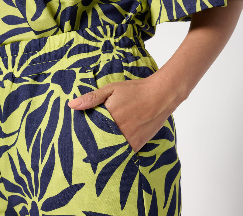 Belle Beach_by Kim Gravel_Pet Cabana Knit Good Vibrations Cropped Pant — View 14