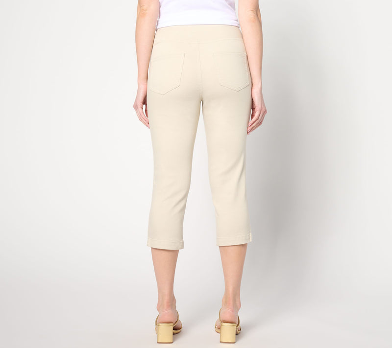 Belle by Kim Gravel Pet TripleLuxe Twill Patch Pocket Capri — View 8