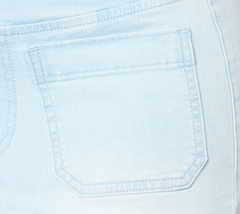 Belle by Kim Gravel Tall TripleLuxe Denim Patch Pocket Capri — View 8