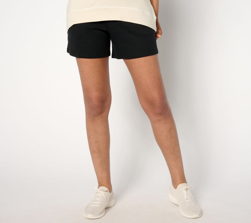 Belle by Kim Gravel Perfect Pique 5" Solid Short — View 13