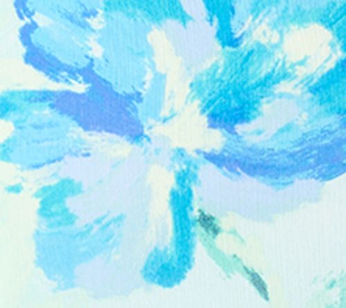 Isaac Mizrahi Live! Printed Crinkle Chiffon Scarf Top — View 5
