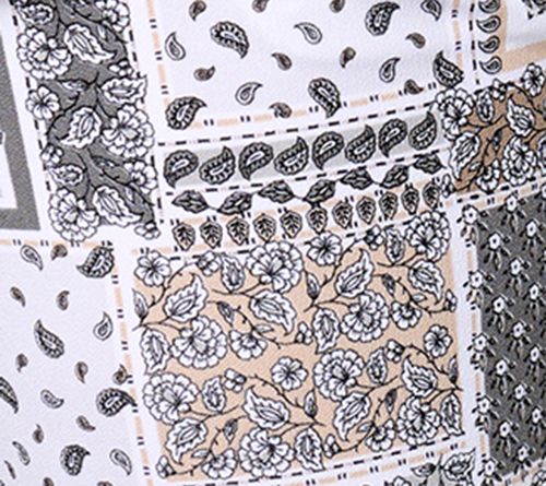 Isaac Mizrahi Live! Tall Printed Pebble Knit Crop Straight Pants — View 10