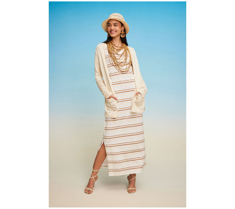 Isaac Mizrahi Live! Regular Bridgehampton Printed Maxi Dress — View 14