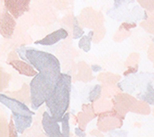 Isaac Mizrahi Live! Printed Mesh Twist Front Flutter Sleeve Top — View 9