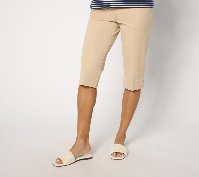 Isaac Mizrahi Live! Regular 24/7 Stretch Pedal Pusher w/ Pockets — View 13