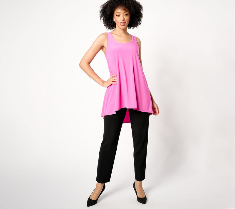 Dennis Basso Italia Knit Sleeveless A-Line Top — View 13
