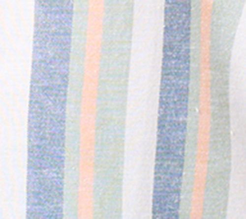 AnyBody Short Sleeve Button Front Linen Blend Camp Shirt — View 9