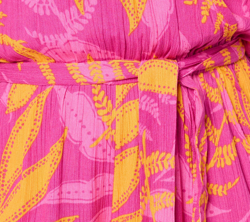 AnyBody Petite Wide-Leg Faux-Wrap Vacation Jumpsuit — View 9