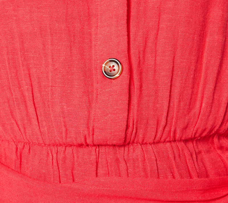 AnyBody Regular Y-Neck Drop Shoulder Wrap Romper — View 9