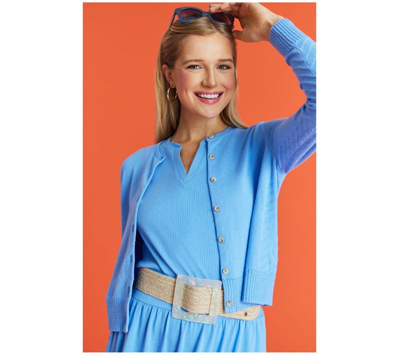 Isaac Mizrahi Live! Essentials Ribbed Knit Sleeveless Top — View 6
