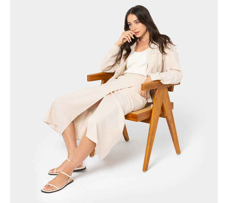 Peace Love World Boheme Petite Wrap Utility Skirt — View 8