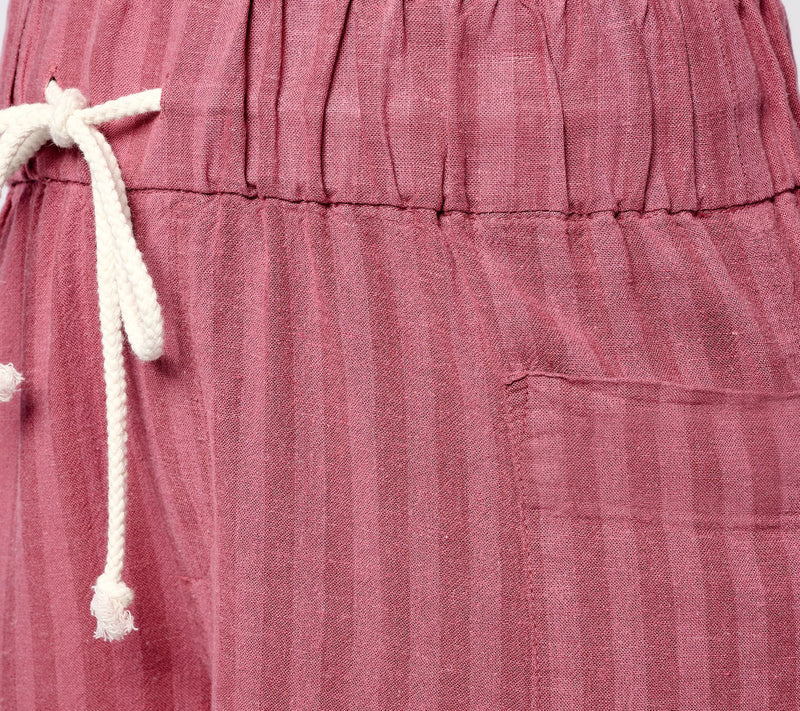 Peace Love World Boheme Liz Linen Pull-On Short — View 14