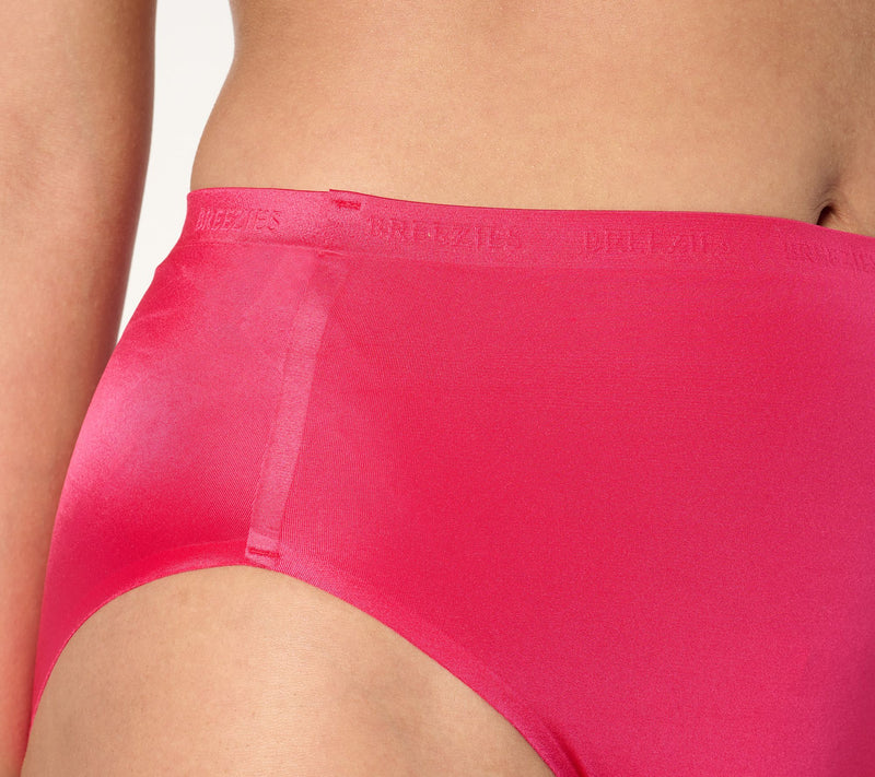Breezies Invisible Comfort Hi-Cut Panty Set of 2 — View 3