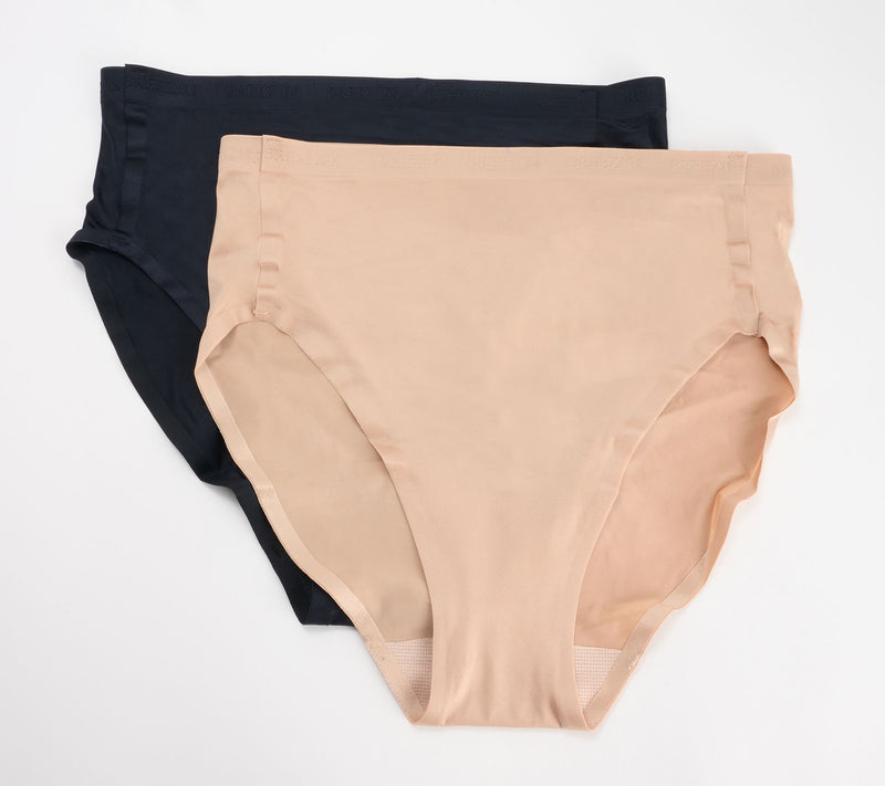 Breezies Invisible Comfort Hi-Cut Panty Set of 2 — View 10
