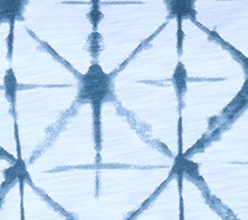 Belle by Kim Gravel Slub Knit Diamond Tie Dye Top — View 7