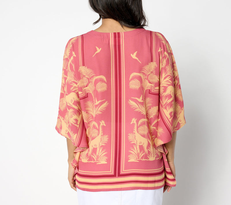 Belle by Kim Gravel Safari Soiree Poncho — View 12