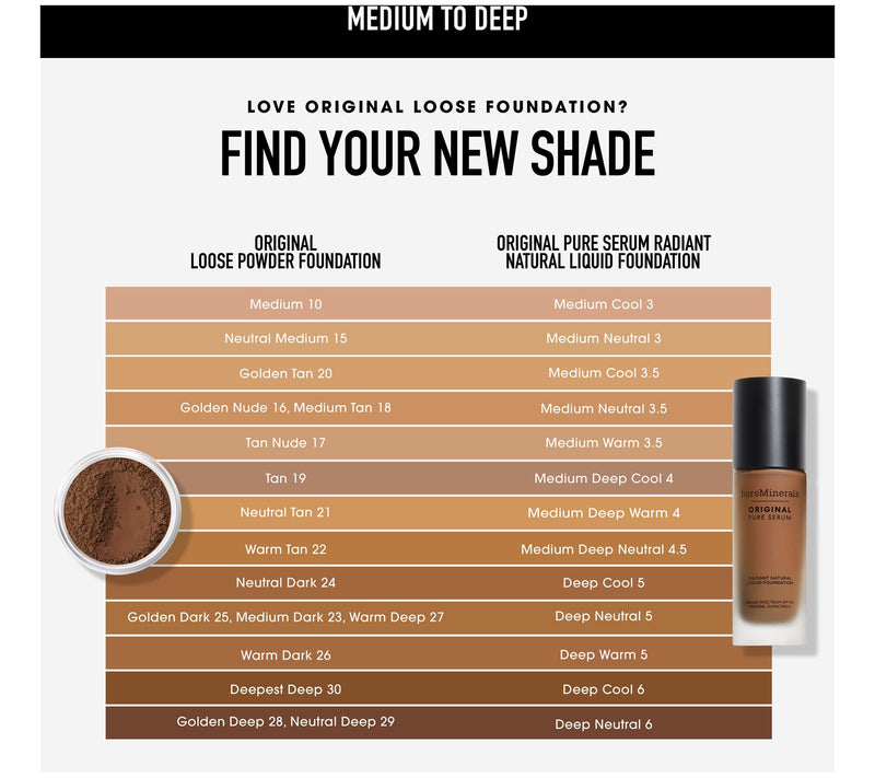 bareMinerals Original Pure SerumRadiant Foundation with Luxe Brush — View 65
