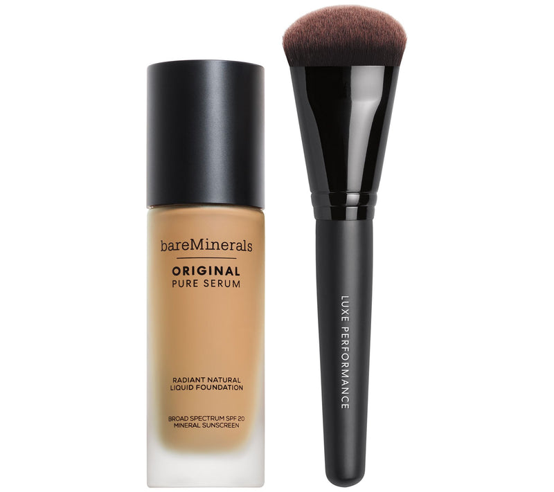 bareMinerals Original Pure SerumRadiant Foundation with Luxe Brush — View 25