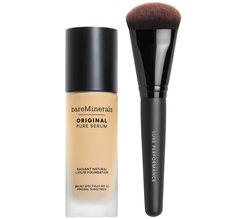 bareMinerals Original Pure SerumRadiant Foundation with Luxe Brush — View 5
