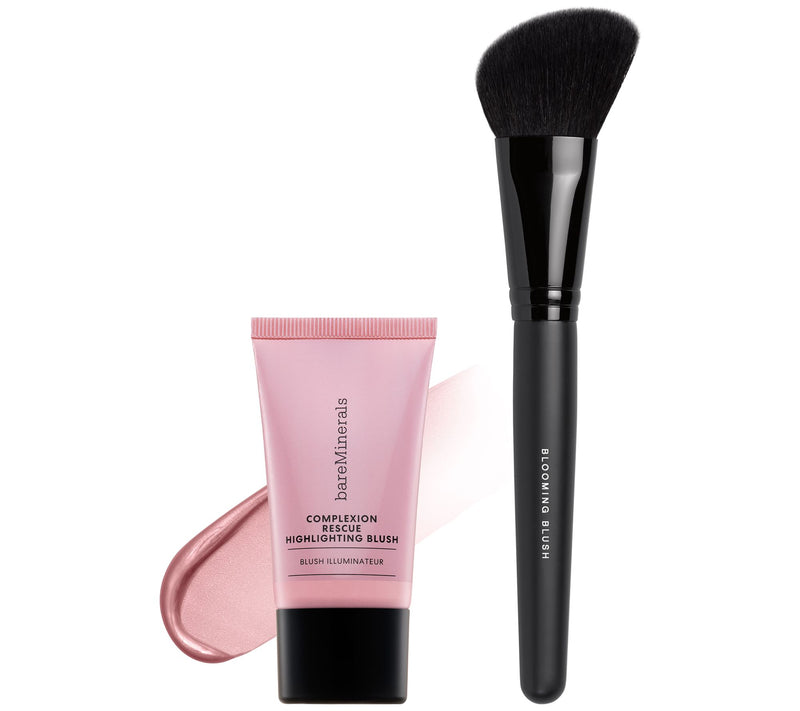 bareMinerals Complexion Rescue Liquid Highlighting Blush w/ Brush — View 5