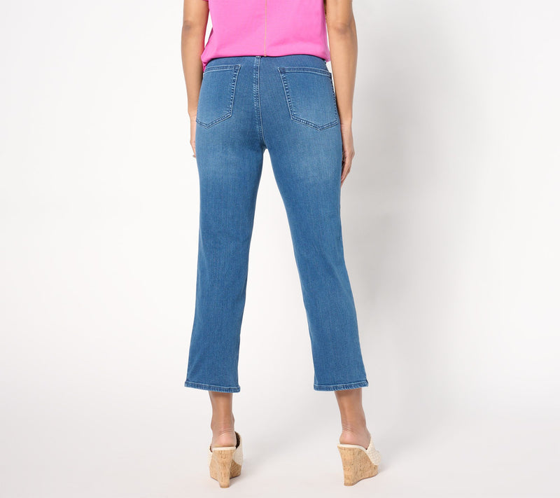 Belle by Kim Gravel Tall Tripleluxe Denim Fun Pocket Jean — View 6