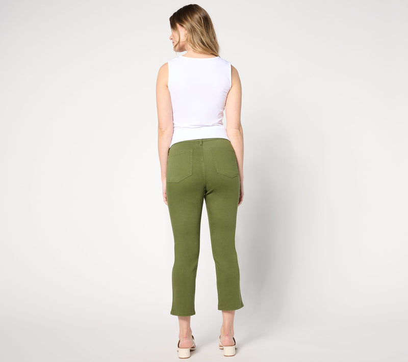 Belle by Kim Gravel Tall Tripleluxe Twill Fun Pocket Jean — View 6