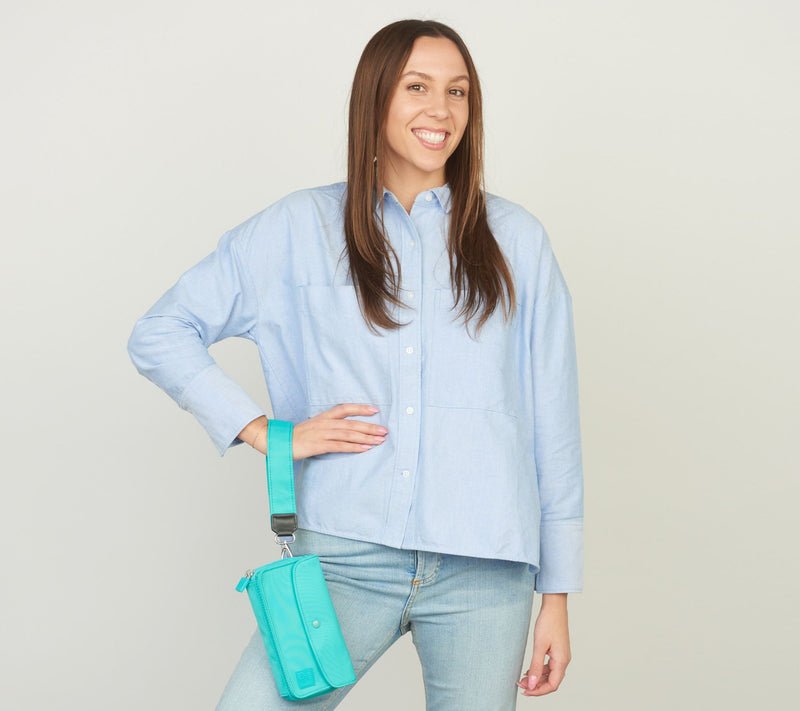 IHKWIP Convertible Wear Everywhere RFID Wallet Crossbody — View 8