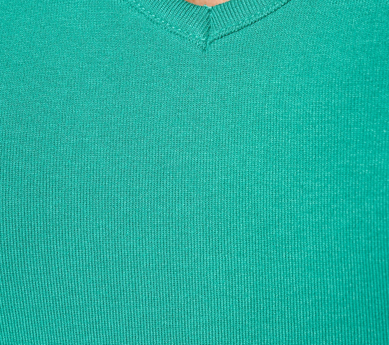 BEAUTIFUL by Lawrence Zarian The Mary Refined Knit V-Neck Tank Top — View 4