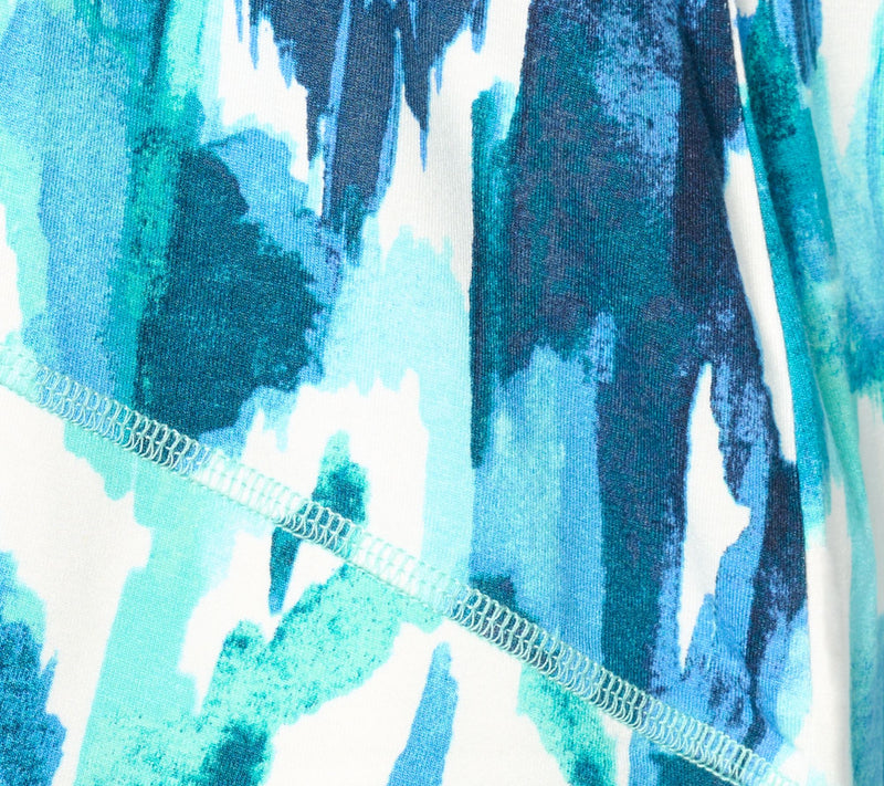 Belle by Kim Gravel Rayon Spandex Mediteranea Hi-Low Top — View 6