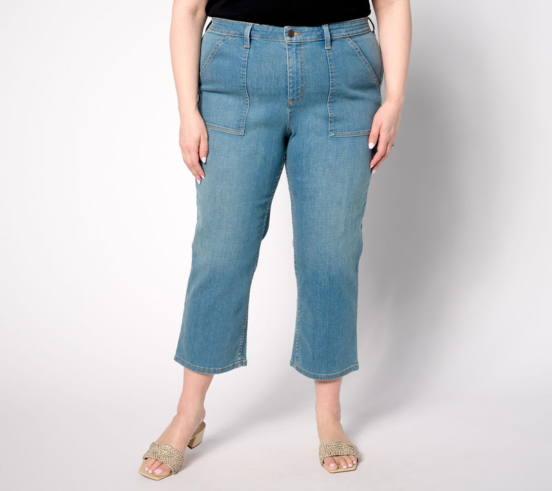 Denim & Co. Canyon Retreat Carpenter Jean — View 8