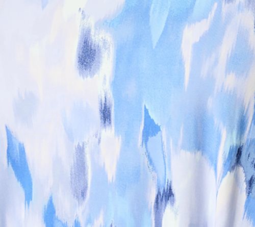 LOGO by Lori Goldstein Rayon 230 Top with Ruffle Hem — View 8