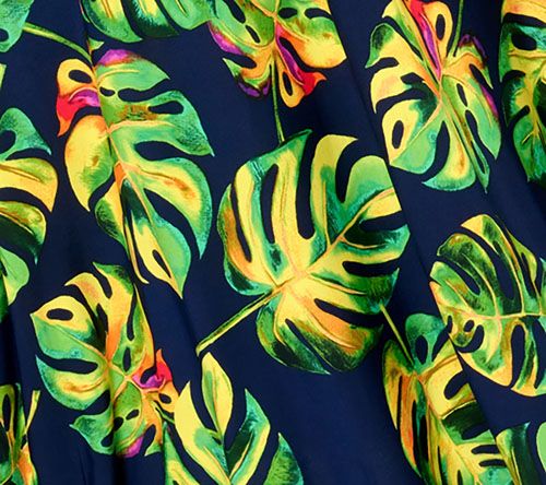Women with Control Regular Printed Como Jersey Skirt w/ Foldover Waist — View 4