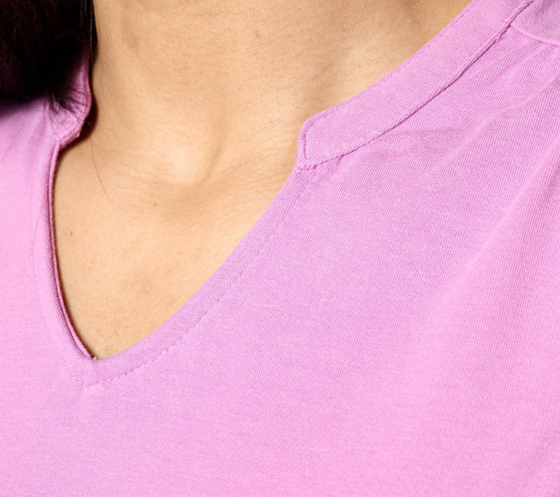Denim & Co. Essentials Favorite Jersey Split Neck Swing Tank — View 16