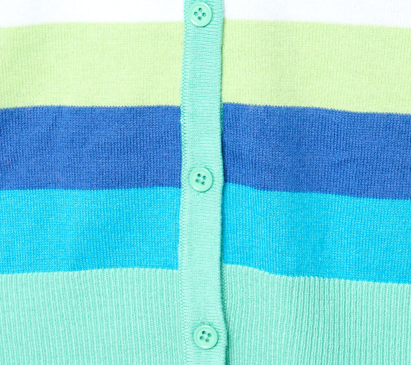 Women with Control Stripe Sweater Cardigan — View 4
