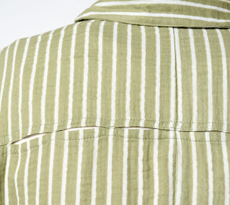Studio Park x Amy Stran Cotton Gauze Button Front Shirt — View 4