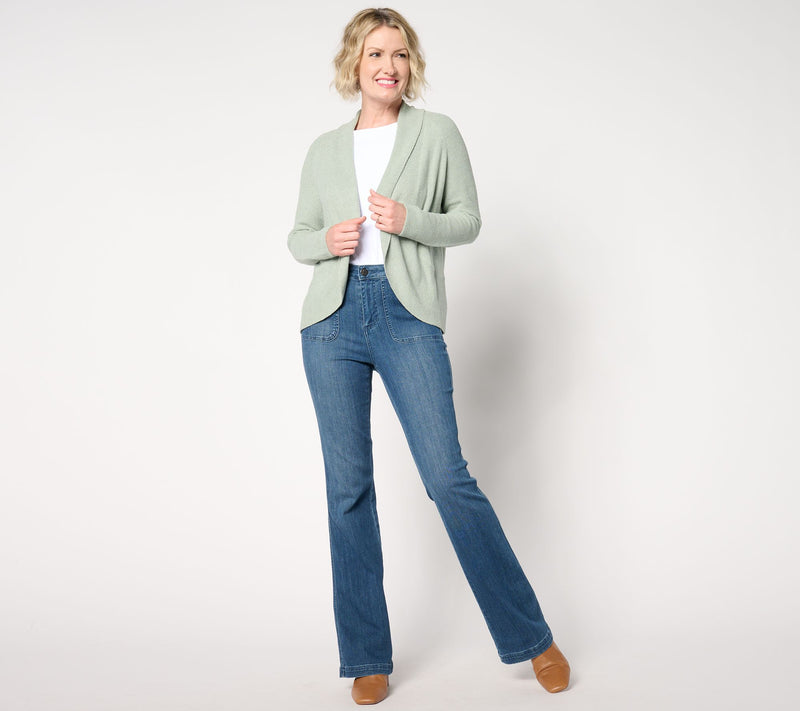 Barefoot Dreams CozyChic Ultra Lite Cocoon Cardigan — View 17
