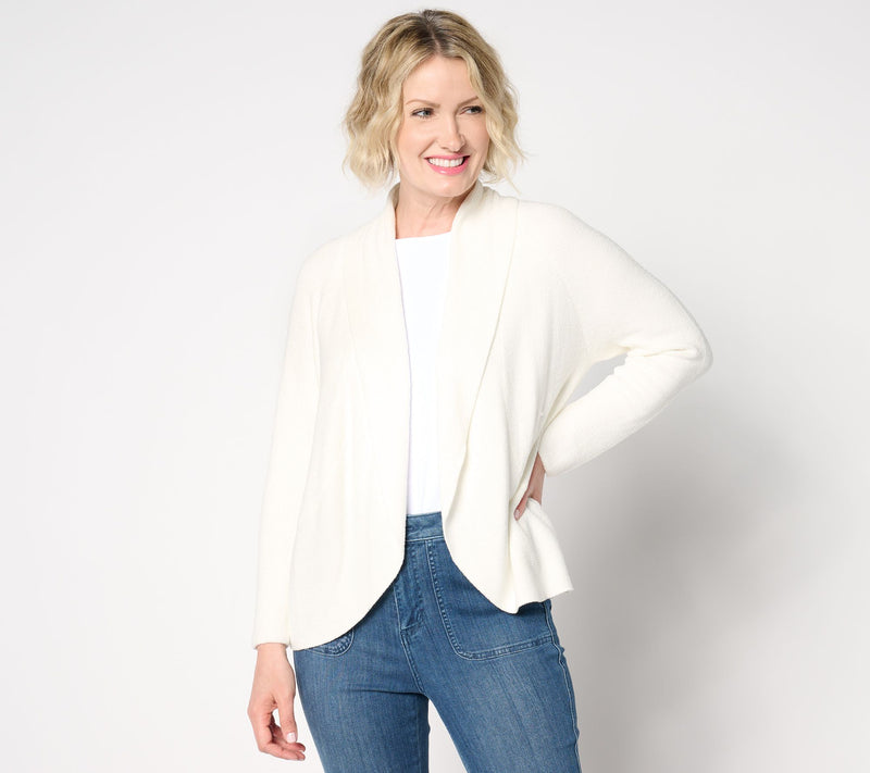 Barefoot Dreams CozyChic Ultra Lite Cocoon Cardigan — View 9