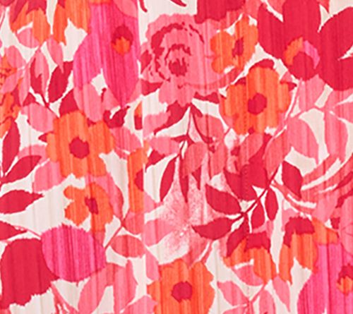Susan Graver Petite Printed Liquid Knit Duster with Blouson Sleeves — View 5