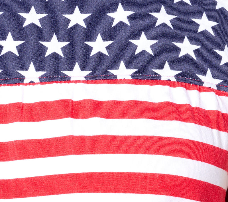 Denim & Co. Americana Favorite Jersey Stars & Stripes Swing Tank — View 14