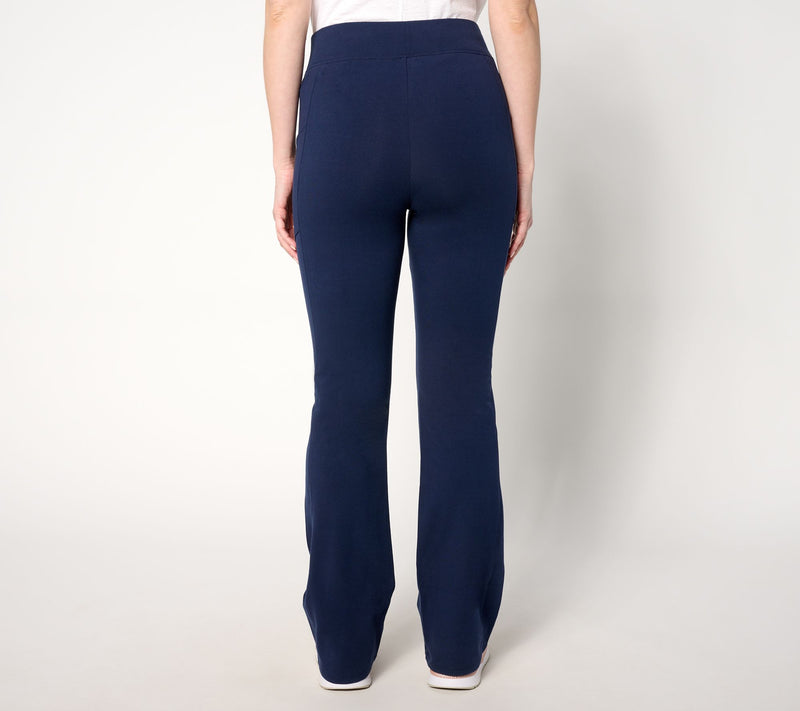 Denim & Co. Active Regular Duo Stretch Lightly Boot Pant w/ Pockets — View 14