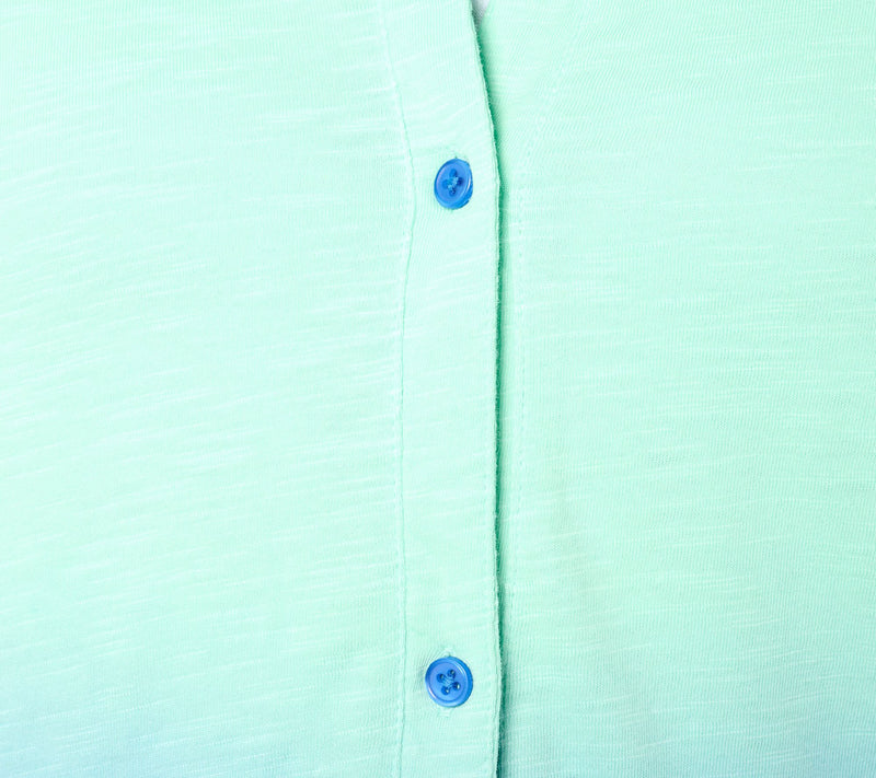 LOGO by Lori Goldstein Cotton Slub Dip Dye Cardigan — View 4