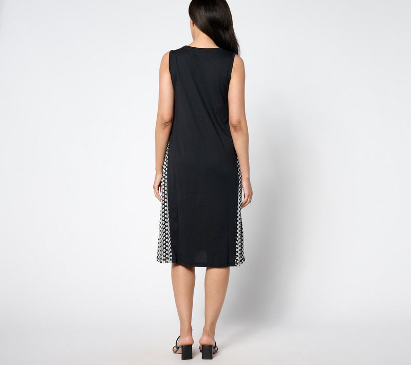 LOGO by Lori Goldstein Petite Raschel Knit Tank Dress — View 8