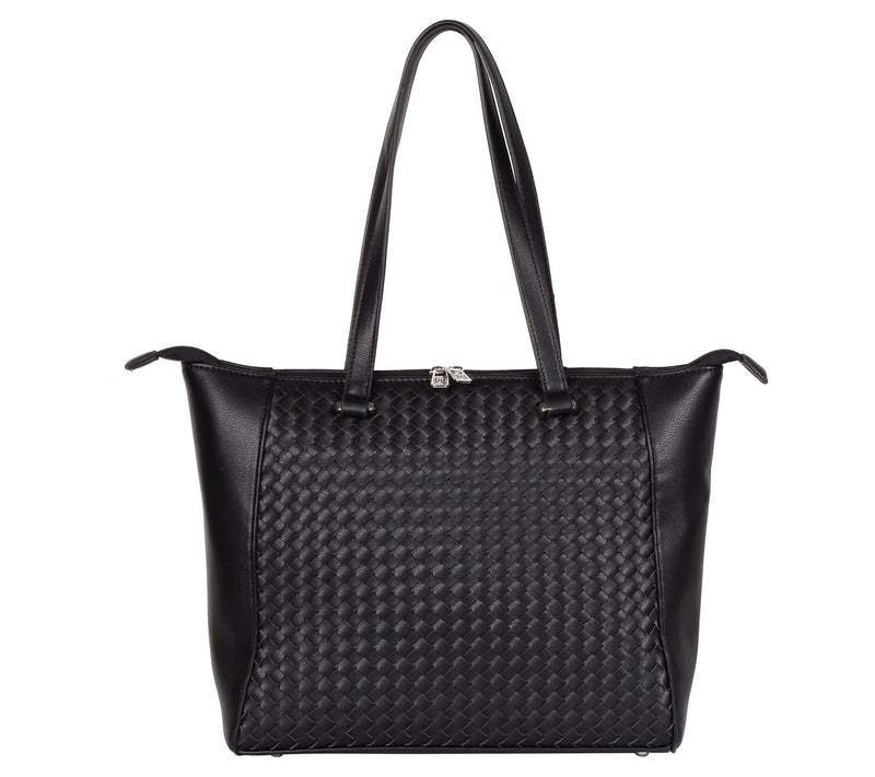 Karla Hanson Tanya Woven Laptop Tote — View 5