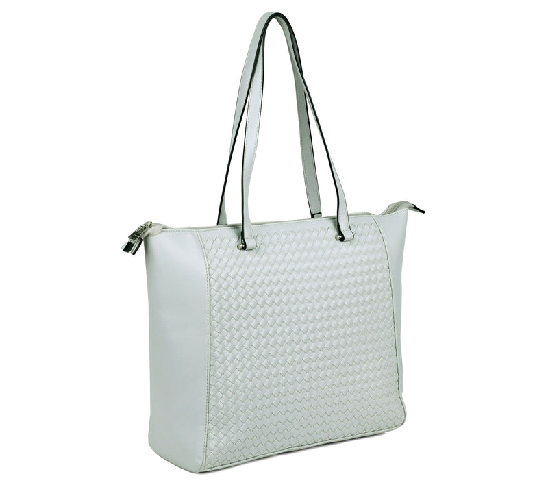 Karla Hanson Tanya Woven Laptop Tote — View 6