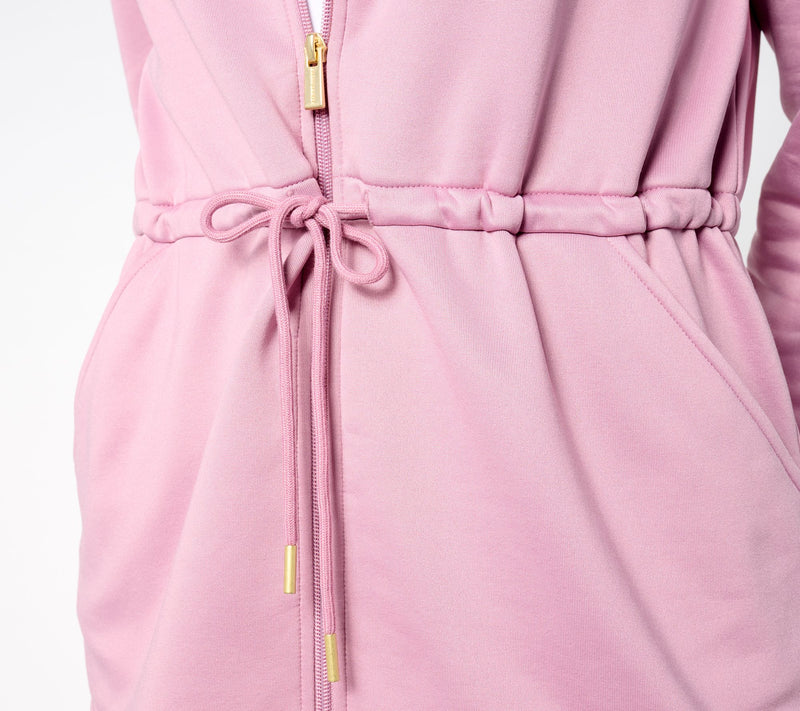 Susan Graver Chic Fleece Cinched Waist Jacket — View 12