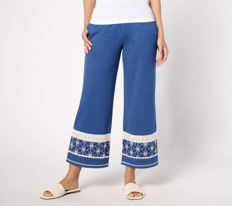 LOGO Lavish by Lori Goldstein Pull On Crop Pants — View 8